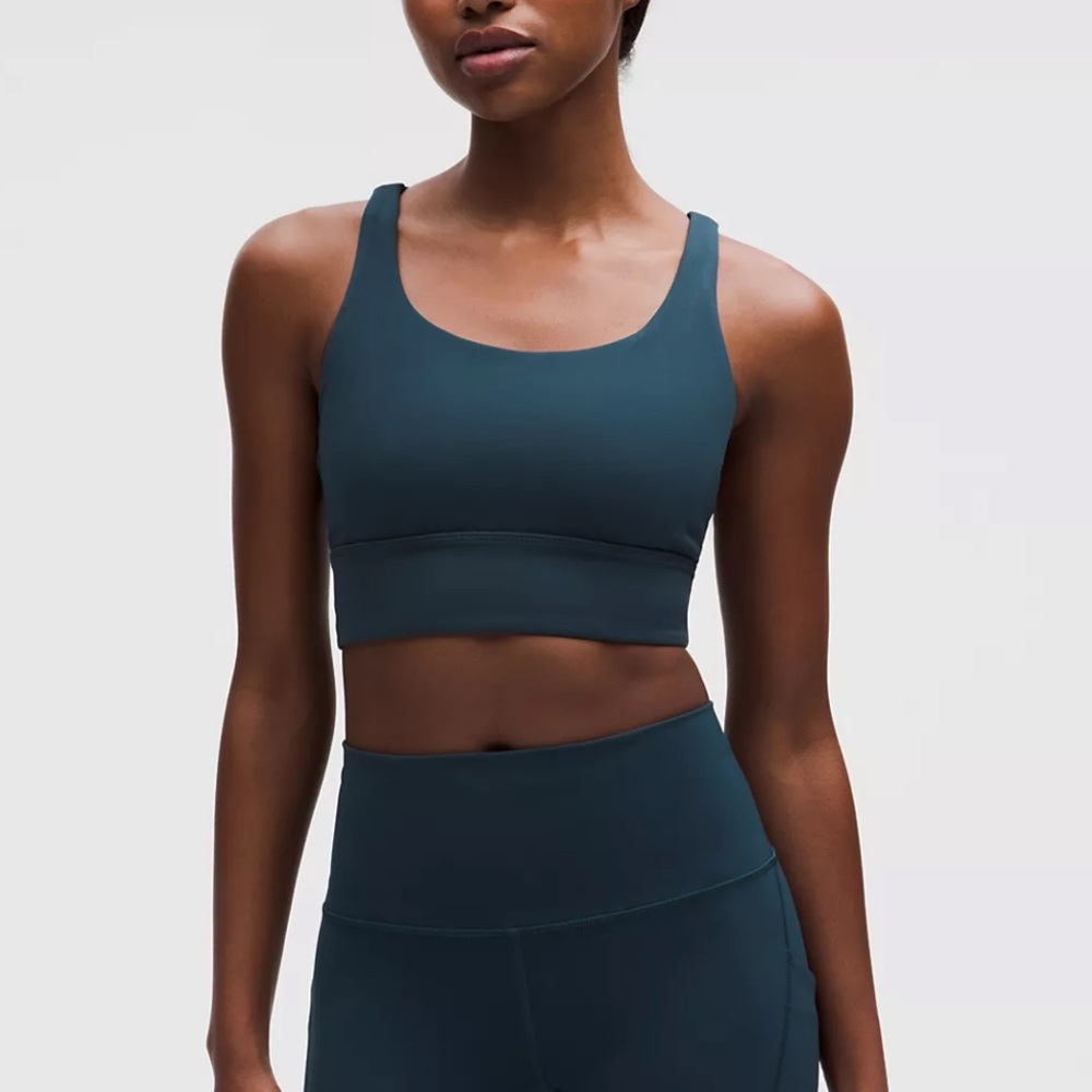 Lululemon Athletica Deep Teal Sports Bra